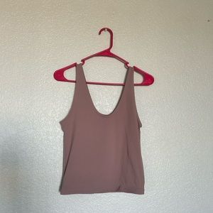 abercrombie purple tank top